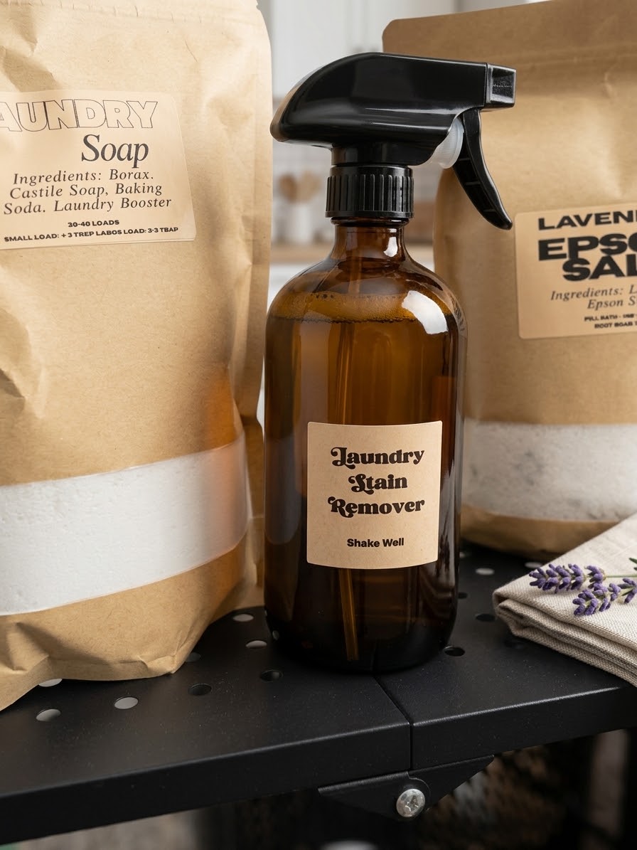 Natural Laundry Stain Remover